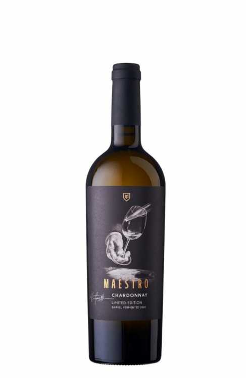 Вино «Maestro» 2022 Chardonnay, Barrique Fermented. 0,75