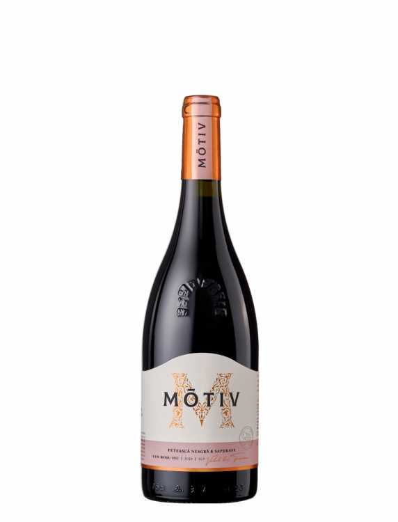 Вино «Motiv» 2024 Feteasca Neagra & Saperavi, Domeniile Cuza. 0,75