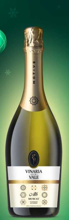 Шампанское «Motive» Мускат, Vinaria din Vale. 0,75