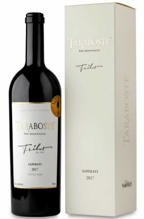 Вино «Taraboste» Tribut 2018 Saperavi, Chateau Vartely. 0,75