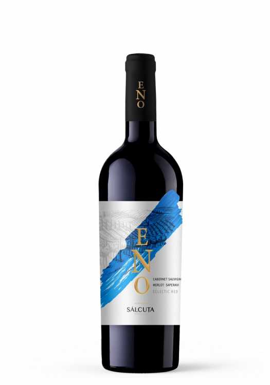 Вино «Eno» 2023 Cabernet Sauvignon - Merlot - Saperavi, Salcuta. 0,75