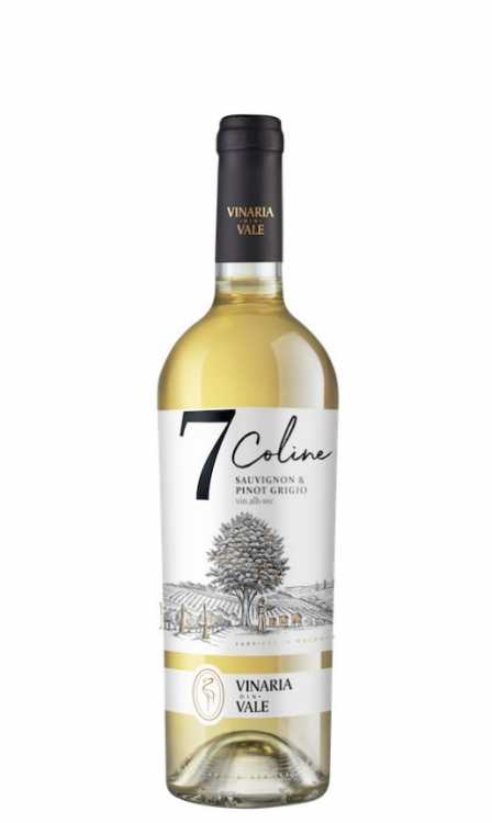 Вино «7 Coline» 2023 Sauvignon & Pinot Grigio, Vinaria din Vale. 0,75