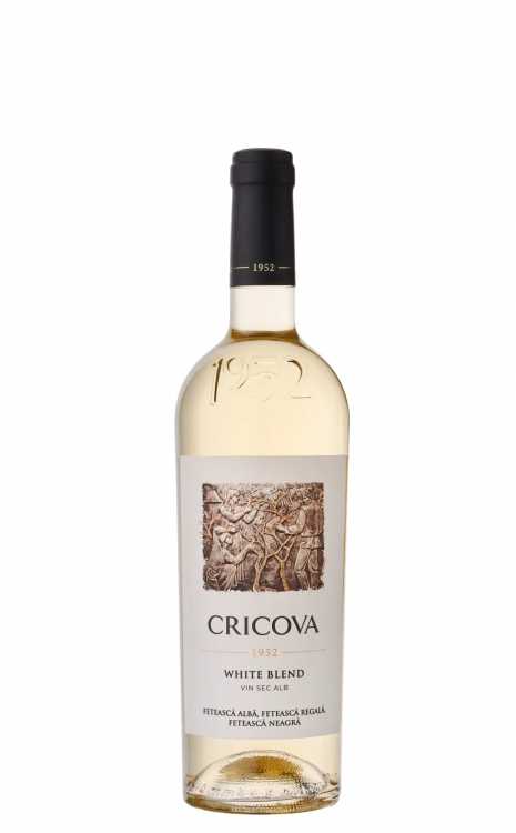 Вино «White Blend» 2024 Feteasca Alba - Feteasca Regala - Feteasca Neagra, Cricova. 0,75