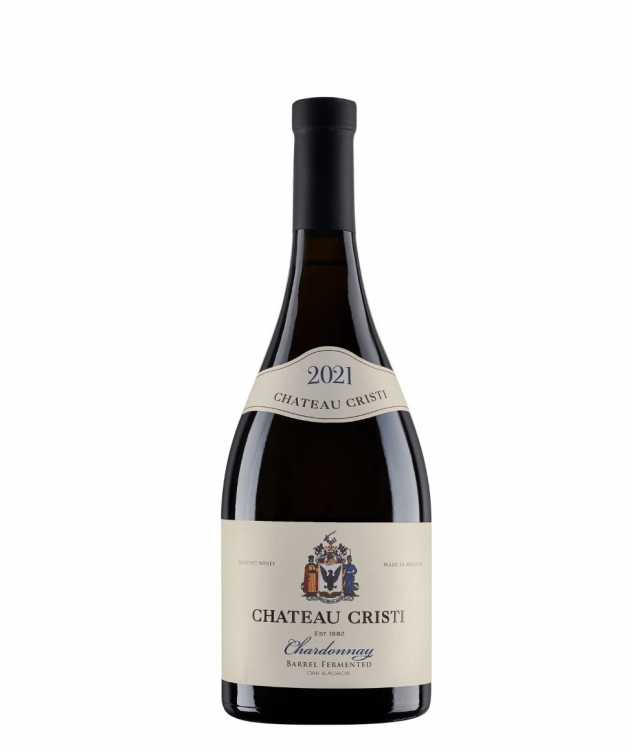 Вино «Chardonnay» 2024 Barrel fermented, Chateau Cristi. 0,75