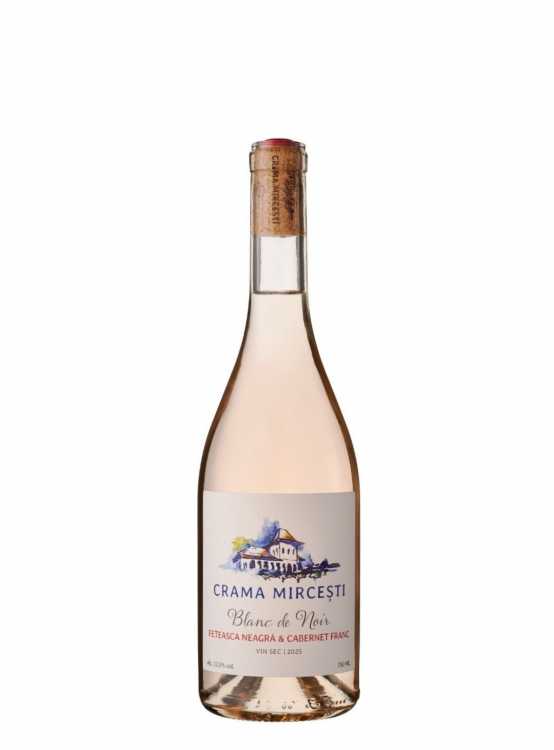 Вино «Blanc de Noir» 2025 Feteasca Neagra & Cabernet Franc, Crama Mircesti. 0,75
