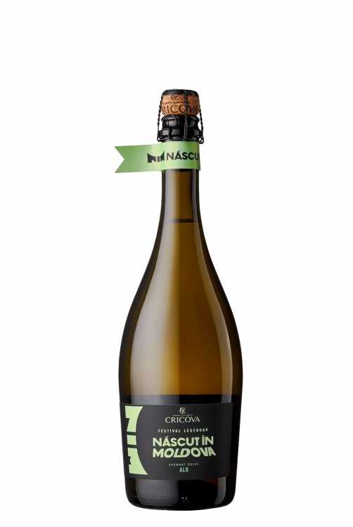 Шампанское «Nascut in Moldova» сладкое белое, Cricova. 0,75